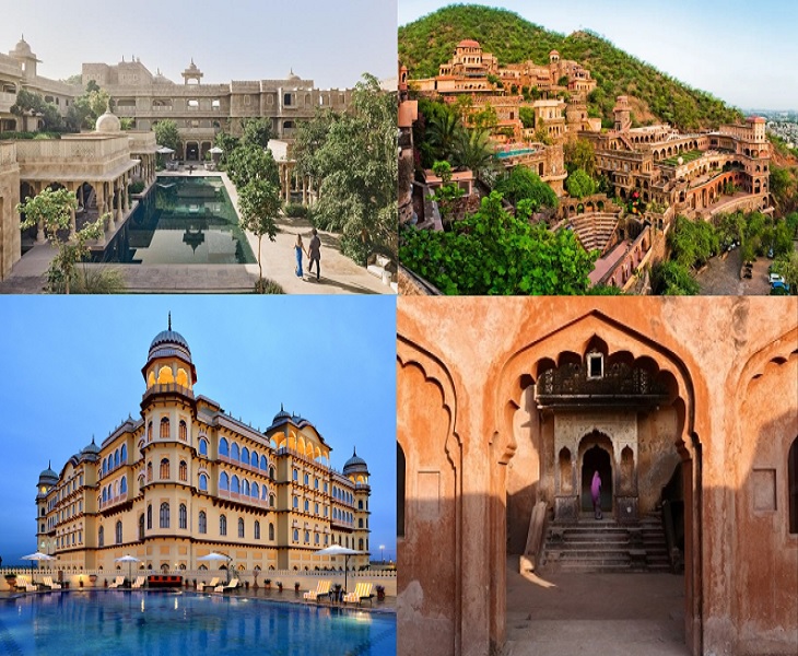 A trip with dad across India's five most formidable palaces